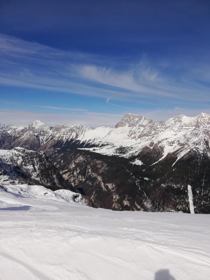 Ferienwohnung Il Risveglio Sella Nevea Exterior foto